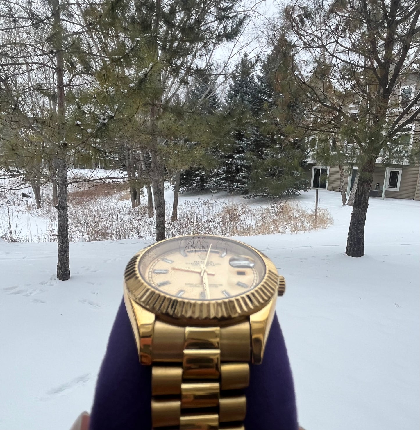 Imperial Gold Timepiece