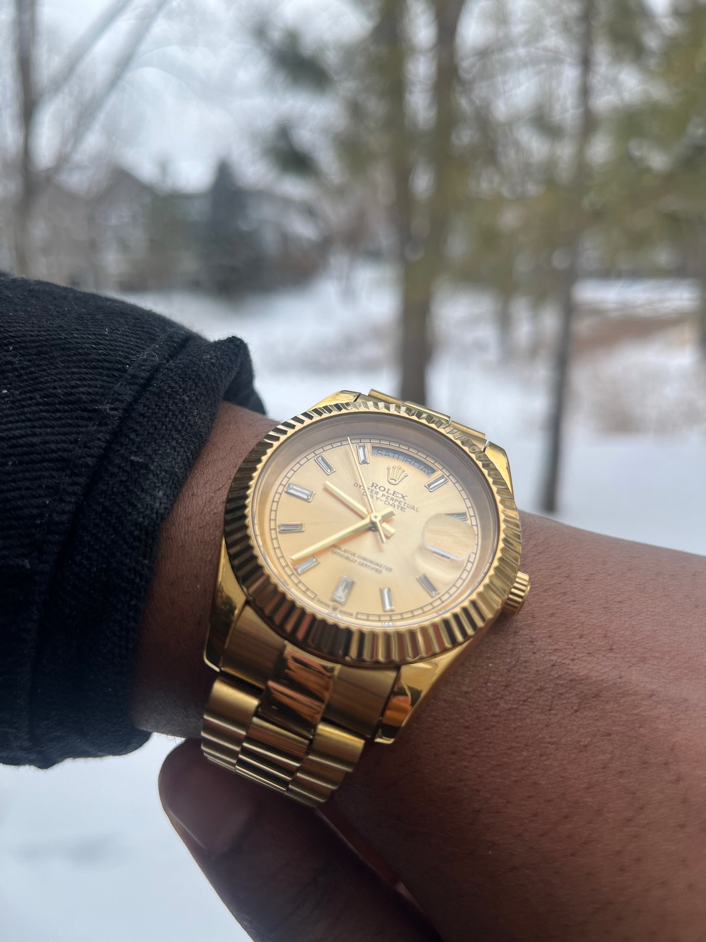 Imperial Gold Timepiece